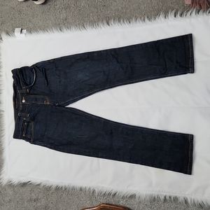 NUDIE BUTTON GRIM TIM ORGANIC DRY NAVY JEAN